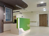 central office - nurses station - curved and laminated -  backlighted - Hochtaunuskliniken Bad Homburg…