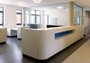 nurses station - solid surface - back office - glassware partition - Klinikum Bassum…